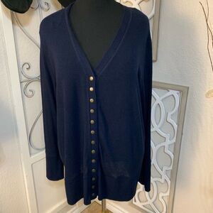 Clothing Ave snap up, v neck sweater , pre loved!